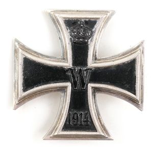 WW1 Iron Cross 1st Class 'We'