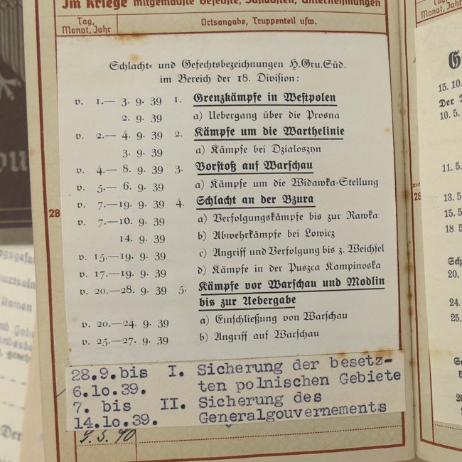 WH (Heer) Wehrpaß Grouping - KIA — image 15