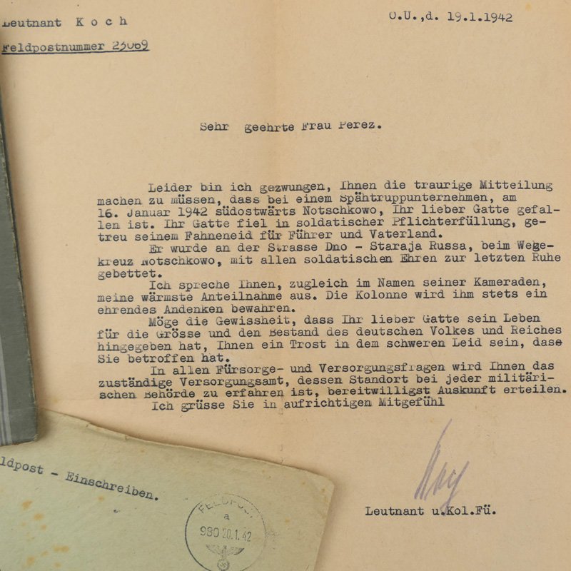 WH (Heer) Wehrpaß Grouping - KIA — image 4