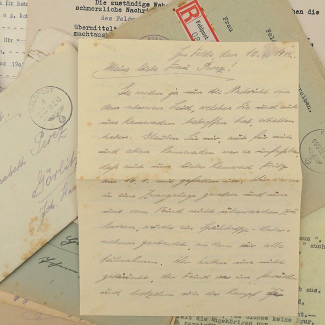 WH (Heer) Wehrpaß Grouping - KIA — image 5