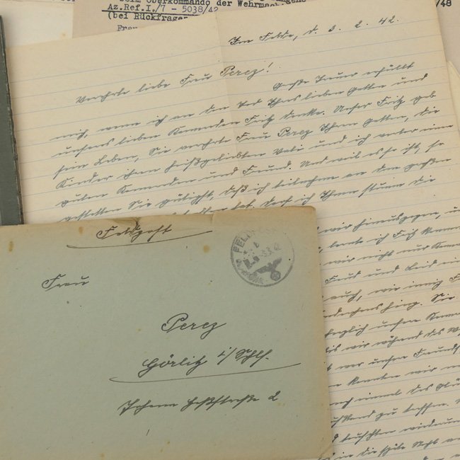 WH (Heer) Wehrpaß Grouping - KIA — image 7