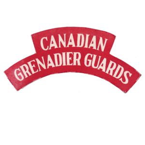 'Canadian Grenadier Guards' Title