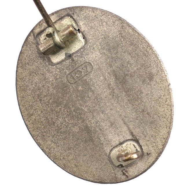 Wound Badge in Silver '107' — image 4