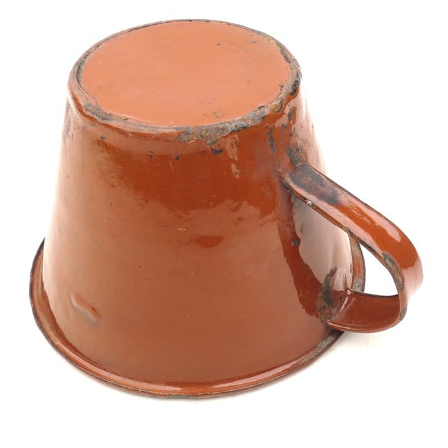 Enamelled Cup made from a Panzerfaust Head — image 3