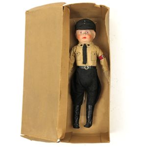 Large sized 'Allgemeine-SS' Doll in original Carton Box