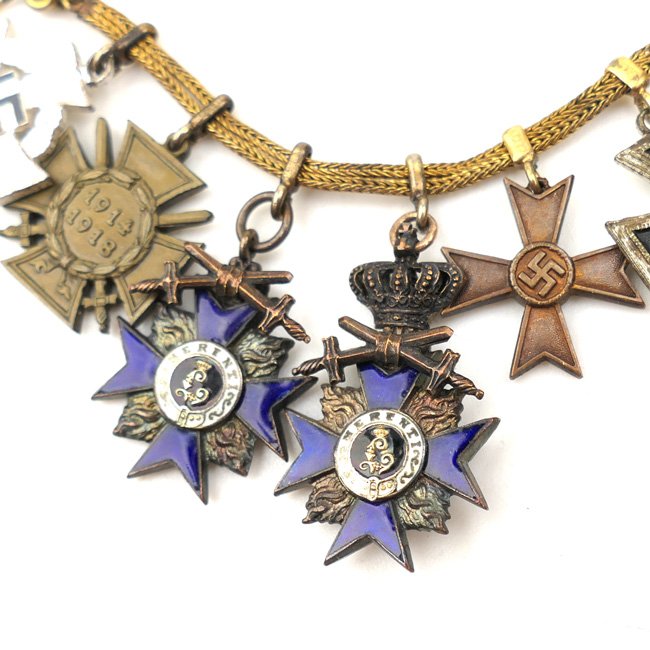 German Miniature Medal Chain — image 2