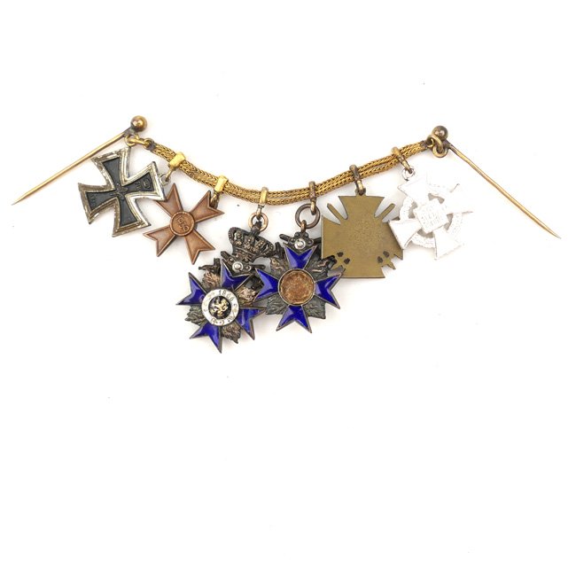 German Miniature Medal Chain — image 5