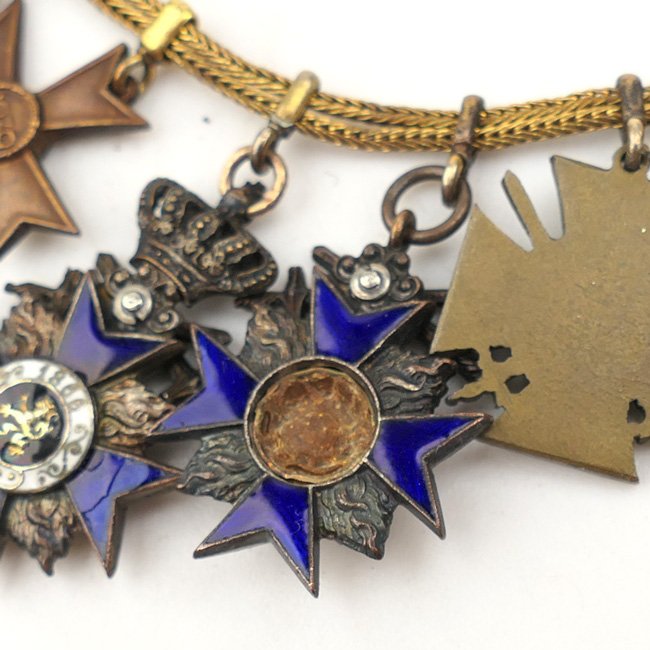 German Miniature Medal Chain — image 6