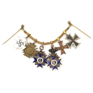 German Miniature Medal Chain