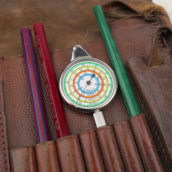 WH (Heer) M35 Map Case with Contents — image 3