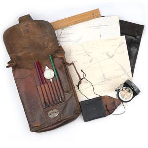 WH (Heer) M35 Map Case with Contents