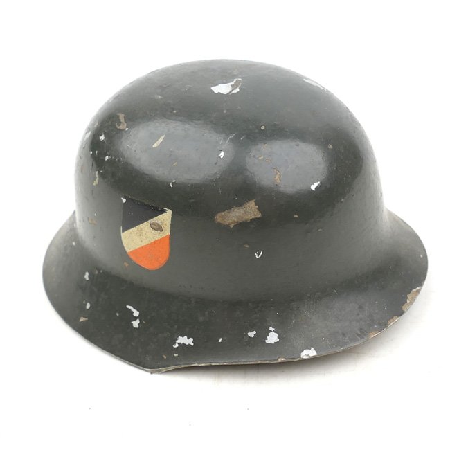 WH (Heer) double decal miniature wedding helmet — image 2