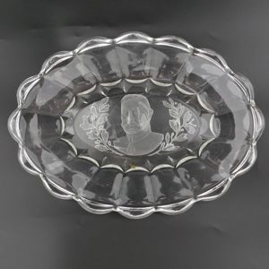 'Paul von Hindenburg' Glass Plate