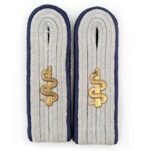 Waffen-SS Medical Untersturmführer's Shoulder Boards