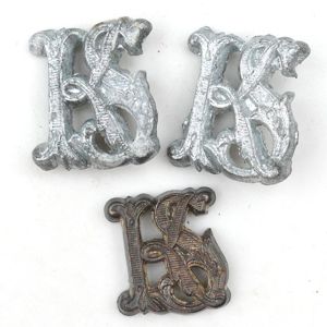 Set of 'Kriegsschule' Shoulder Board Cyphers