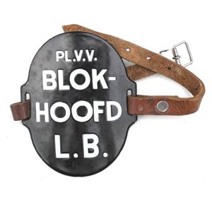Dutch LBD 'PL.V.V. Blokhoofd' Arm Shield