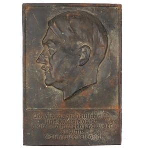 'Adolf Hitler' Wall Plaque