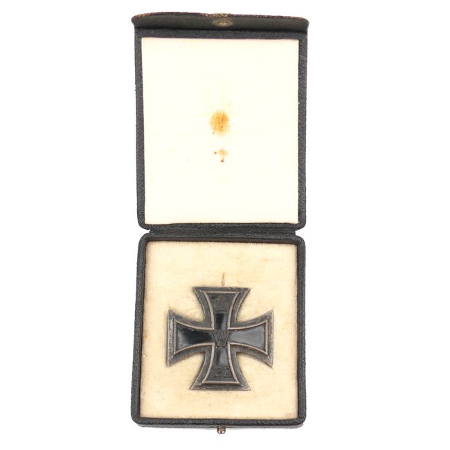 Cased WW1 Iron Cross 1st Class 'KMST' — image 2