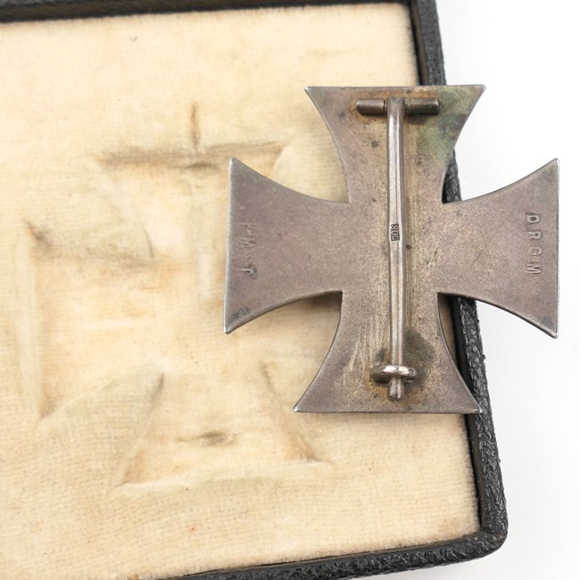 Cased WW1 Iron Cross 1st Class 'KMST' — image 5