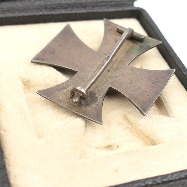 Cased WW1 Iron Cross 1st Class 'KMST' — image 6