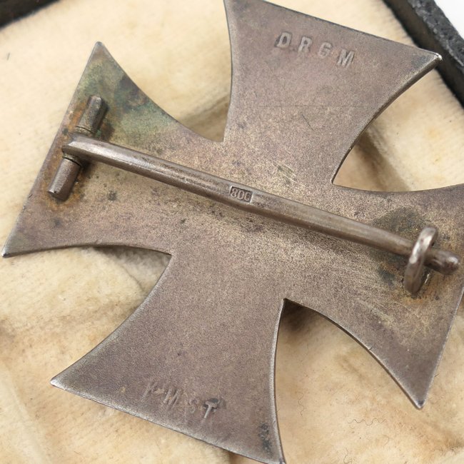 Cased WW1 Iron Cross 1st Class 'KMST' — image 7