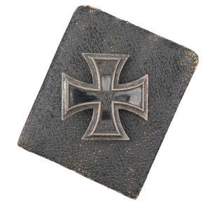 Cased WW1 Iron Cross 1st Class 'KMST'