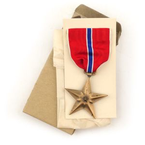 US Bronze Star Medal in Carton Box