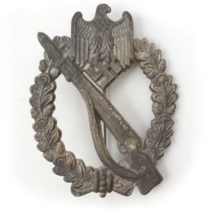 Infantry Assault Badge in Silver 'BSW'