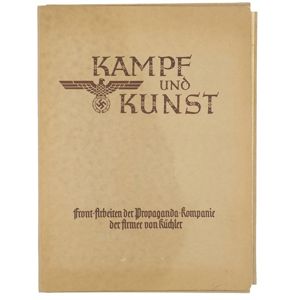 'Kampf und Kunst' Propaganda Front Art