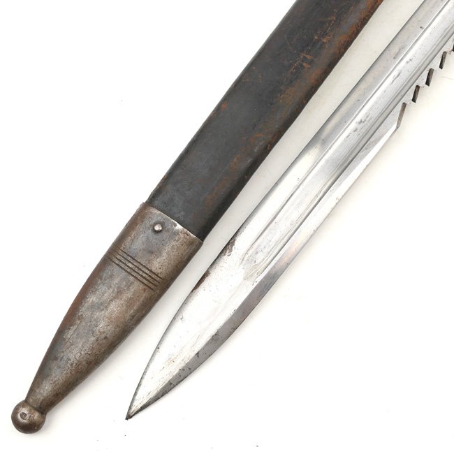 WWI Swiss Vetterli M1883 Sawback Sword Bayonet — image 3