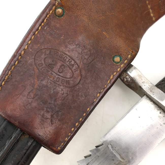 WWI Swiss Vetterli M1883 Sawback Sword Bayonet — image 6