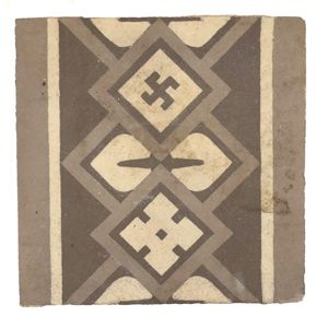 German Pre-War Period Swastika Tile