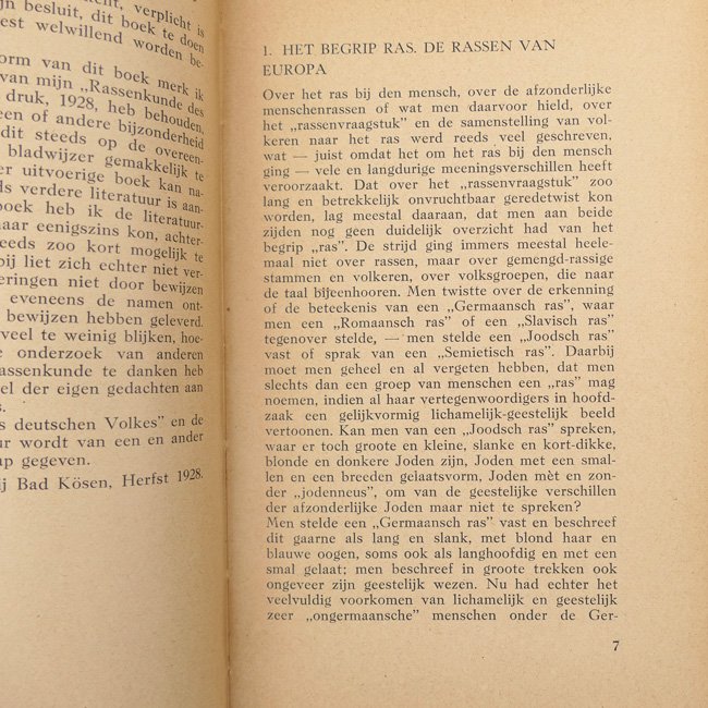 Book: 'Beknopte Rassenkunde der Germaansche Volken' — image 3