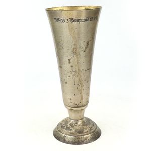 '1938/39 3. Kompanie 26,11%' Silvered Cup