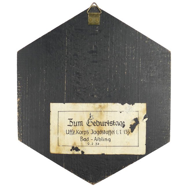 Luftwaffe Souvenir Wall Plaque — image 4
