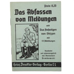 WH 'Das Abfassen von Meldungen' Instruction-Booklet