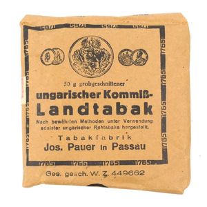 German Pipe Tobacco Package