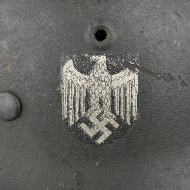 WH (Heer) M42 reissue SD Combat Helmet — image 8