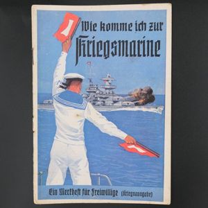 'Wie komme ich zur Kriegsmarine' Booklet