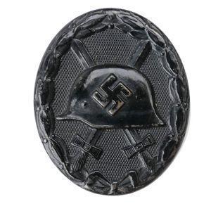 Verwundeten Abzeichen in Schwarz '107'