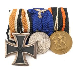 Luftwaffe 3-Piece Medal Bar