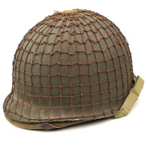 US Netted M1 Helmet with Hawley Liner
