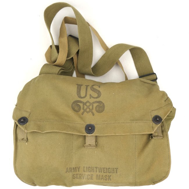 US Lightweight Service Gasmask with Carrying Bag — image 8