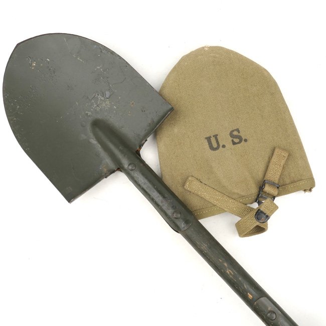 US M1910 T-handle Shovel in Cover — image 2