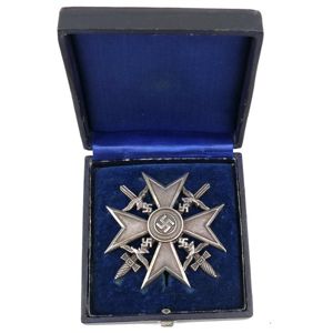 Cased Spanish Cross in Silver 'CEJ 900'