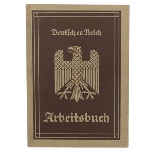 1st Pattern 'Arbeitsbuch' - 'Heeresmunitionsanstalt'