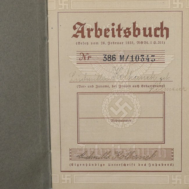 2nd Pattern 'Arbeitsbuch' - WH (Heer) — image 2