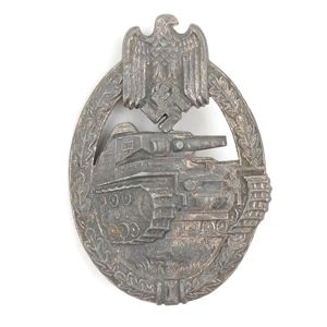 Panzer Assault Badge in Silver - Meybauer
