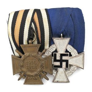 German 2-Piece Medal Bar