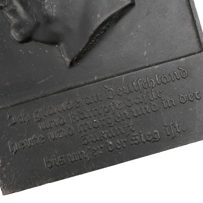 'Adolf Hitler' Wall Plaque — image 3